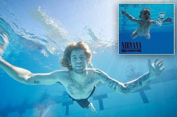 Rechazan demanda en contra de Nirvana por portada de 'Nevermind'