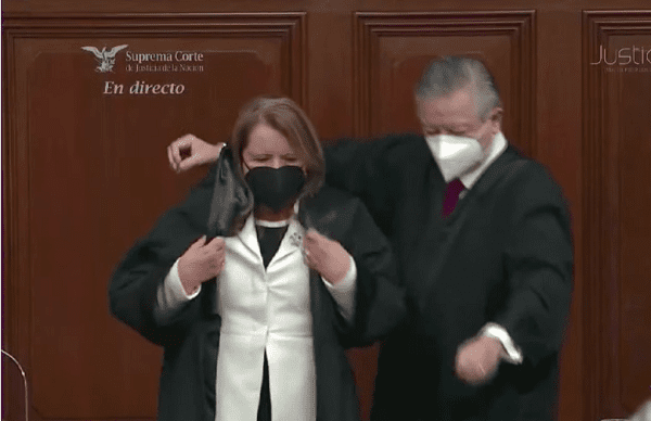Loretta Ortiz asume cargo como nueva ministra de la SCJN