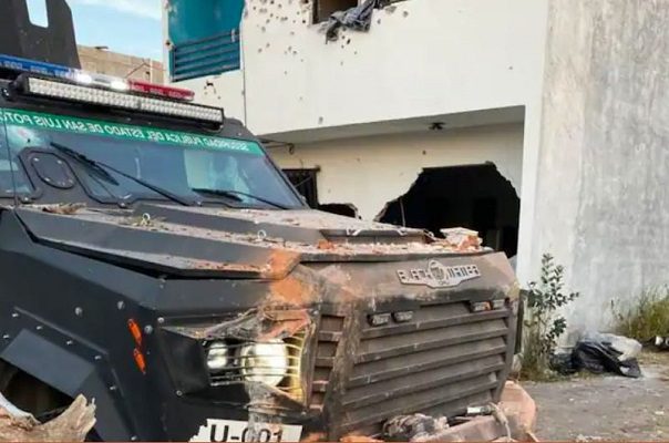 Un agente y tres civiles muertos deja enfrentamiento en San Luis Potosí