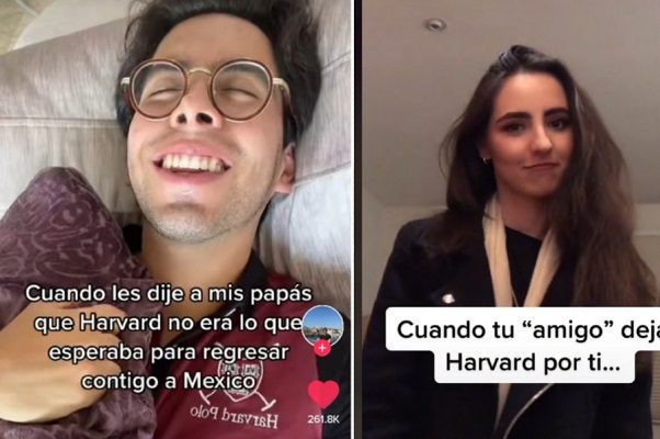 Aparece la mujer por la que tiktoker mexicano abandonó Harvard #VIDEO