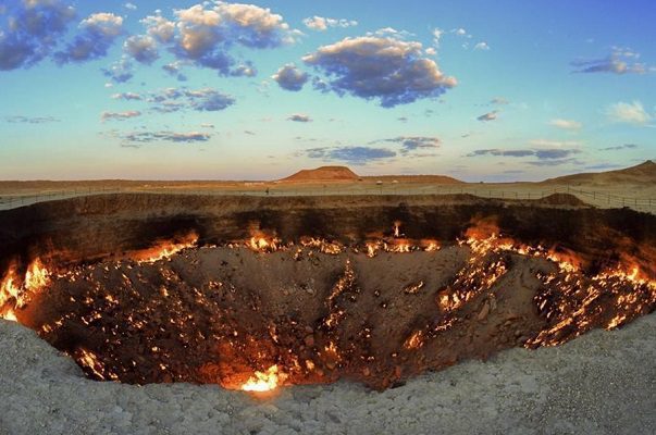 Apagarán “las Puertas del Infierno”, pozo de gas natural en Turkmenistán