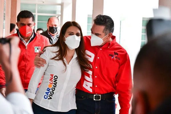 Carolina Viggiano es la precandidata de Va por México a la gubernatura de Hidalgo