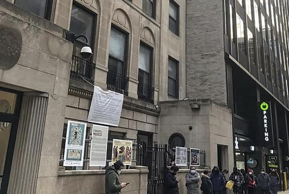El Consulado de México en NY cerrará por elevado número de contagios