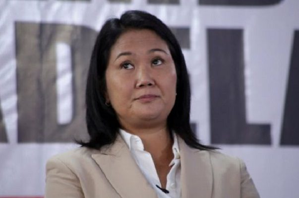 La ex candidata presidencial en Perú, Keiko Fujimori, da positivo a covid-19