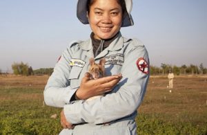 Muere Magawa, la reconocida rata detectora de minas en Camboya