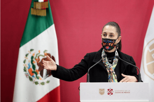 Tras contacto con AMLO, Sheinbaum da negativo a Covid-19