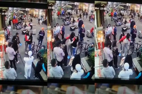 Agreden a pareja de mujeres en la alcaldía Cuauhtémoc #VIDEO