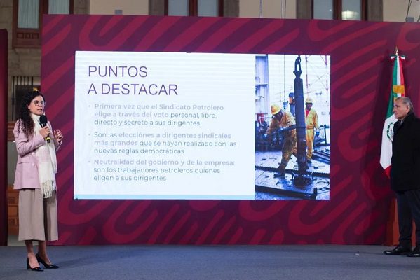 Inscritos 50 mil trabajadores de Pemex para elección de nuevo líder sindical