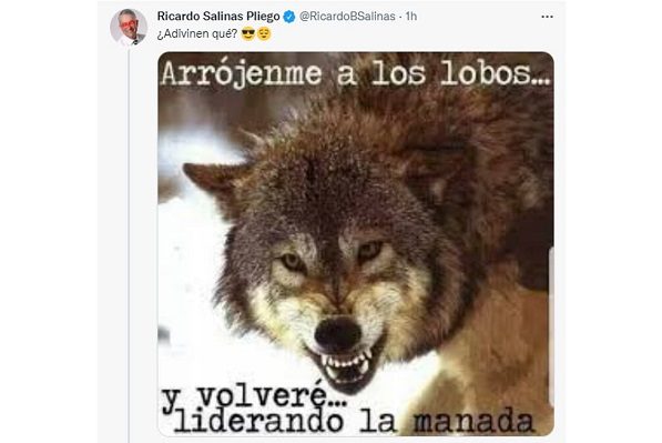 "Se va a poner peor", advierte Ricardo Salinas tras recuperar su cuenta de Twitter
