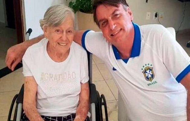 Fallece la madre de Jair Bolsonaro, presidente de Brasil