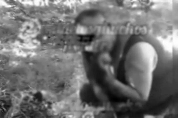 Difunden #VIDEO de supuesto sicario caníbal del CJNG