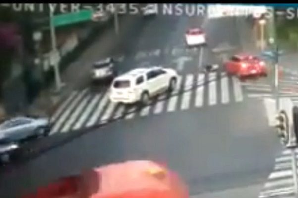 Así fue el momento en que Facundo Rosas arrolló y mató a mujer #VIDEO