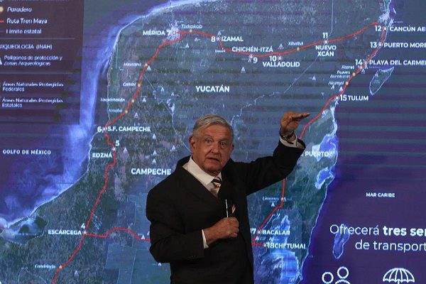 Ingenieros militares asumirán construcción del Tren Maya, anuncia AMLO