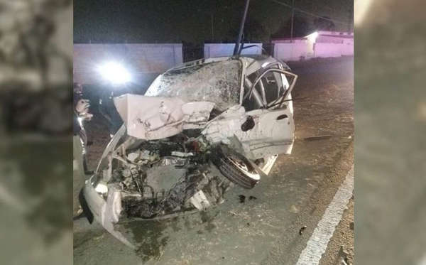 Accidente en la Carretera Apodaca-Juárez