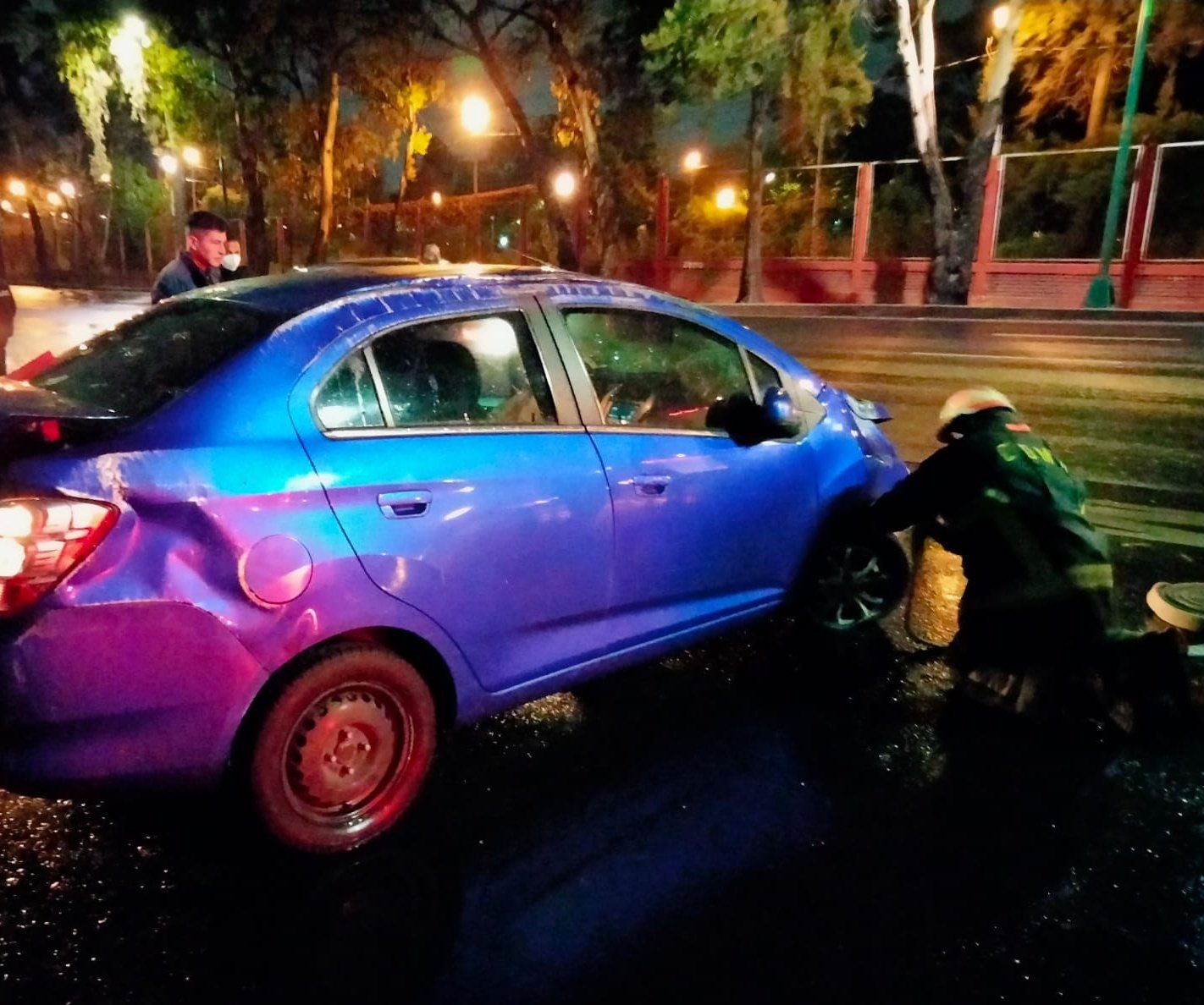Accidente en la Gustavo A. Madero