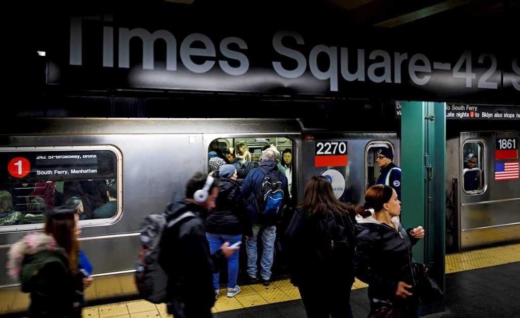 Asesinan a mujer en la estación Times Square del Metro de Nueva York