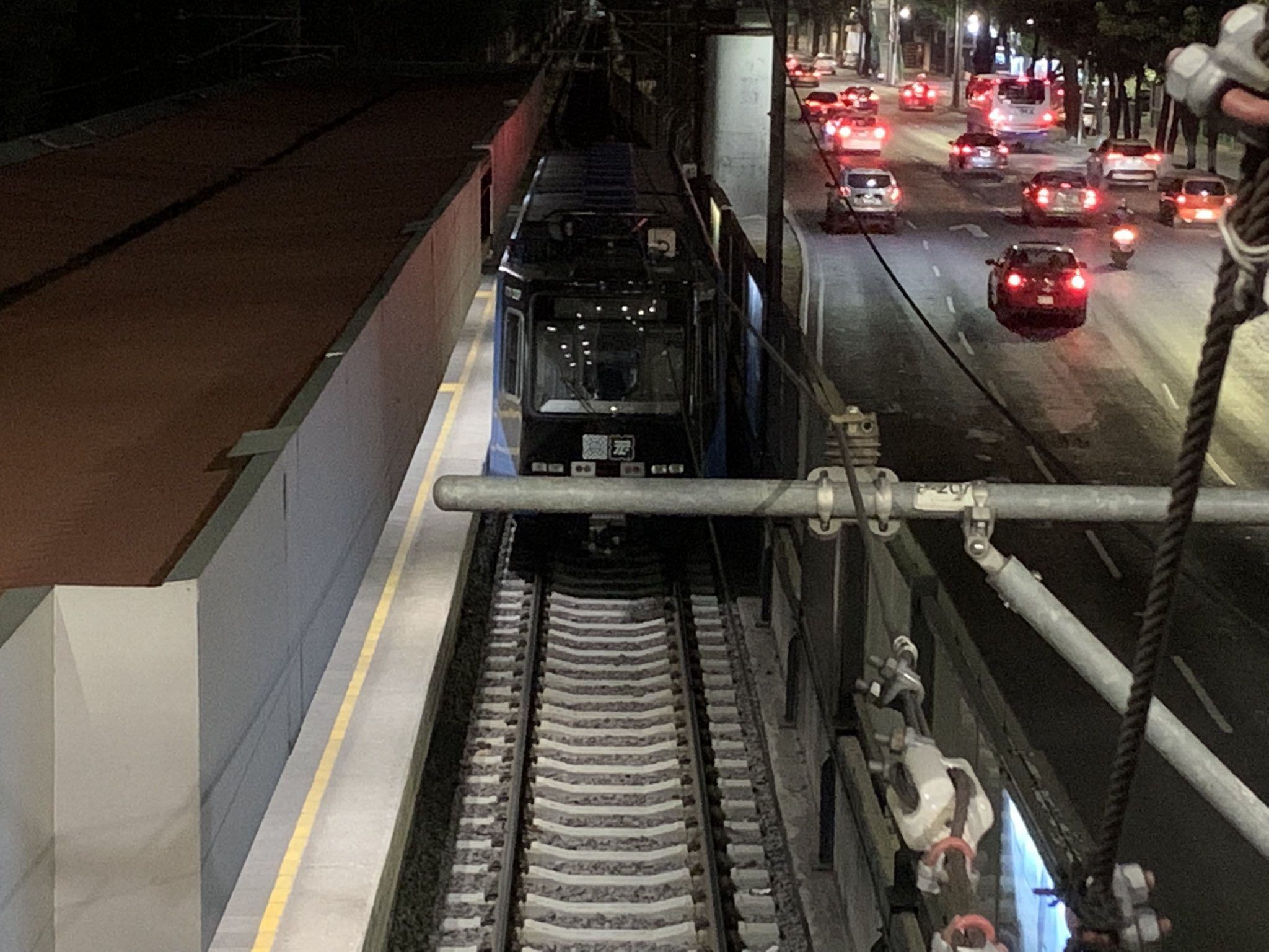 Avería en Tren Ligero