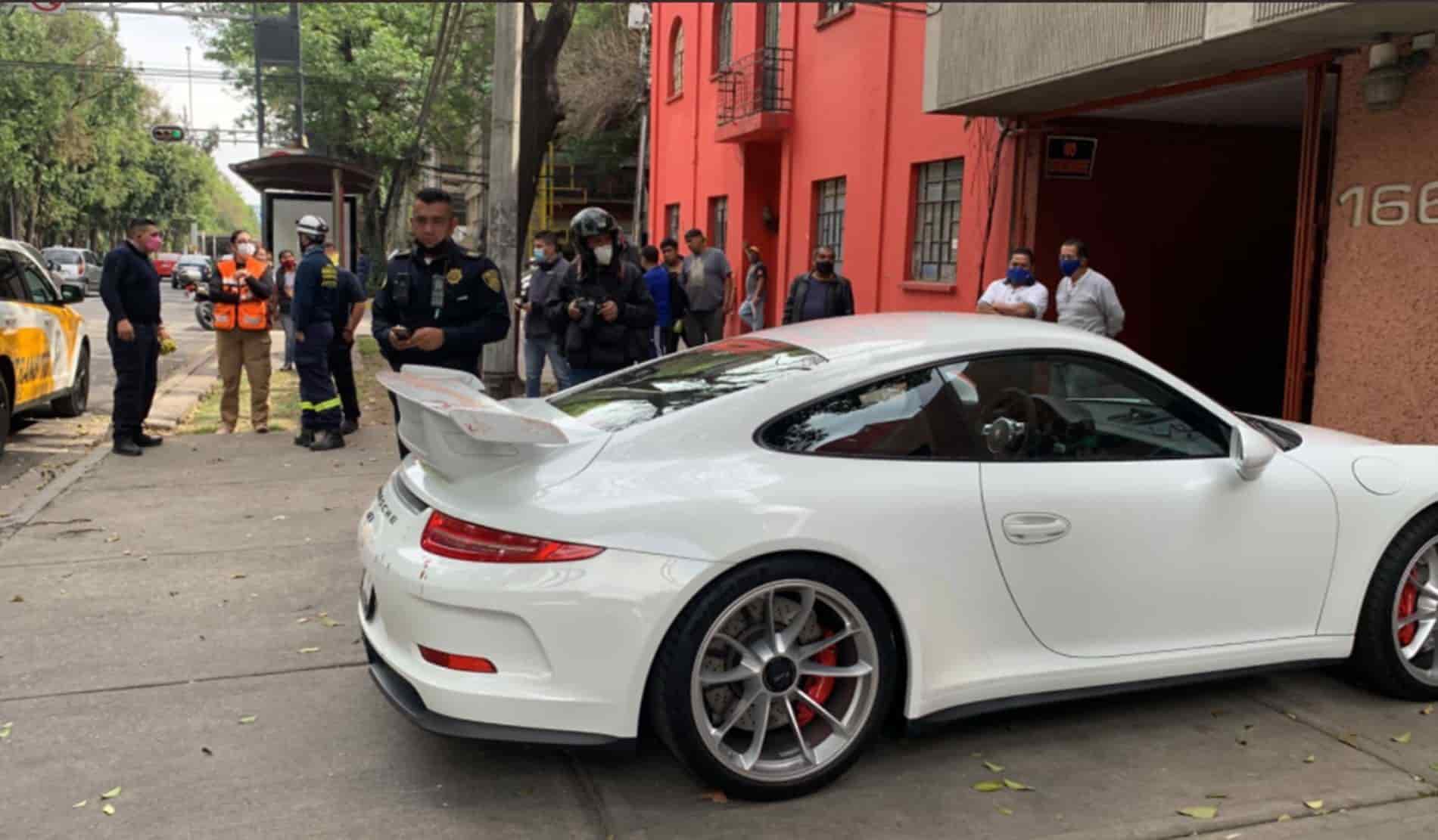 Balacera en la Escandón