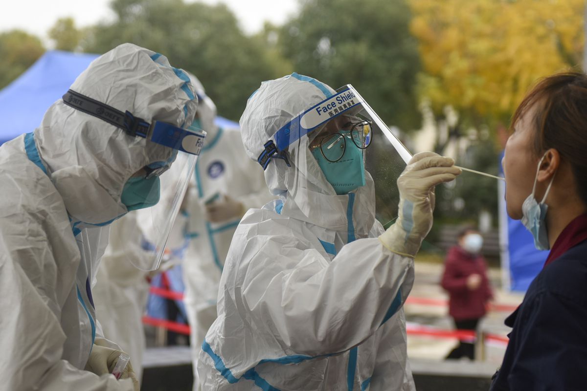 Brote de Ómicron en China