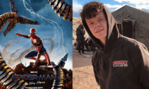 Revelan escena del hermano de Tom Holland en Spiderman: No way home