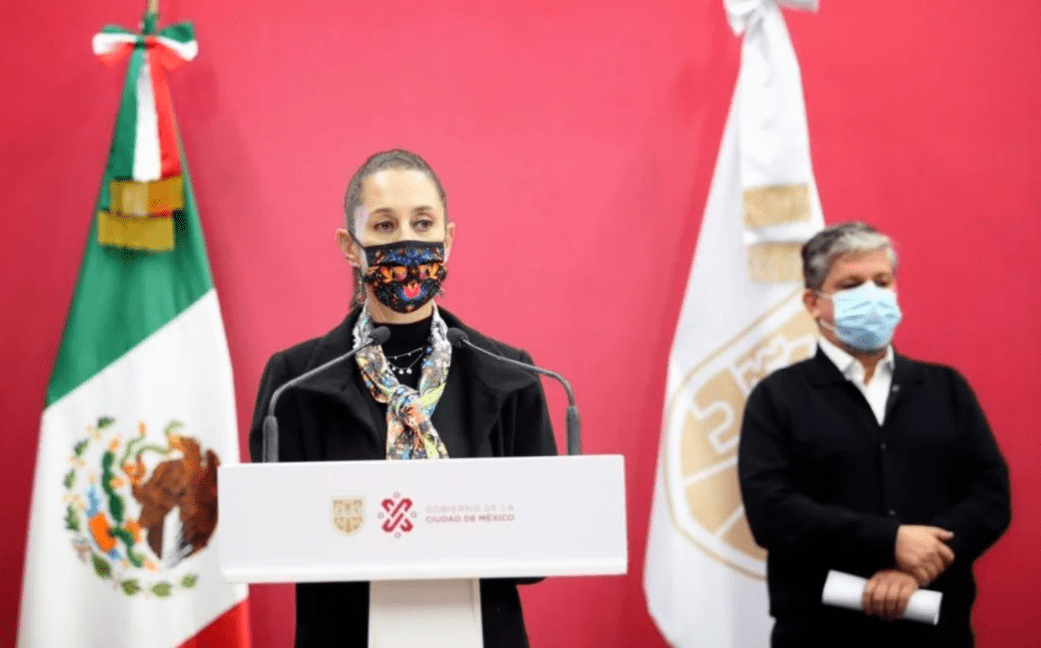 Sheinbaum espera indicación para realizarse prueba COVID tras reunión con AMLO