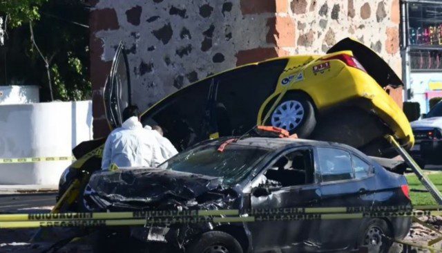 Choque en Querétaro