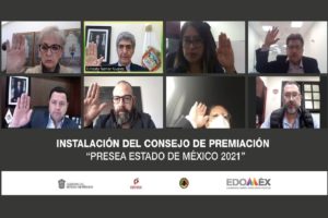 Instalan consejo de premiación de la Presea Estado de México 2021
