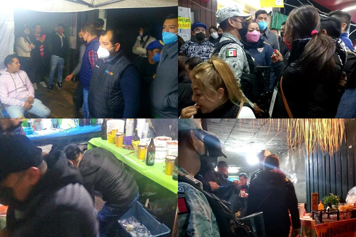 Desmantelación de «chelerías» en Coyoacán