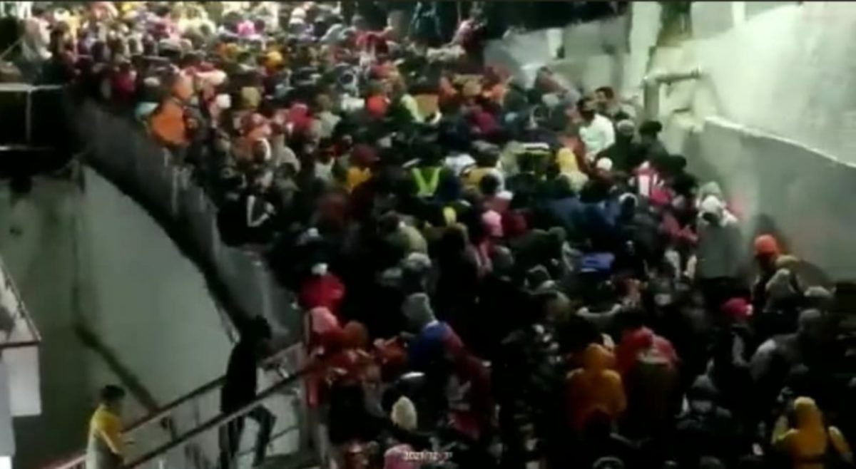 Estampida en santuario de India