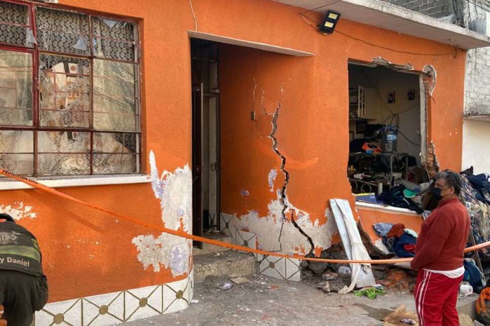 Explosión en vivienda de Iztapalapa