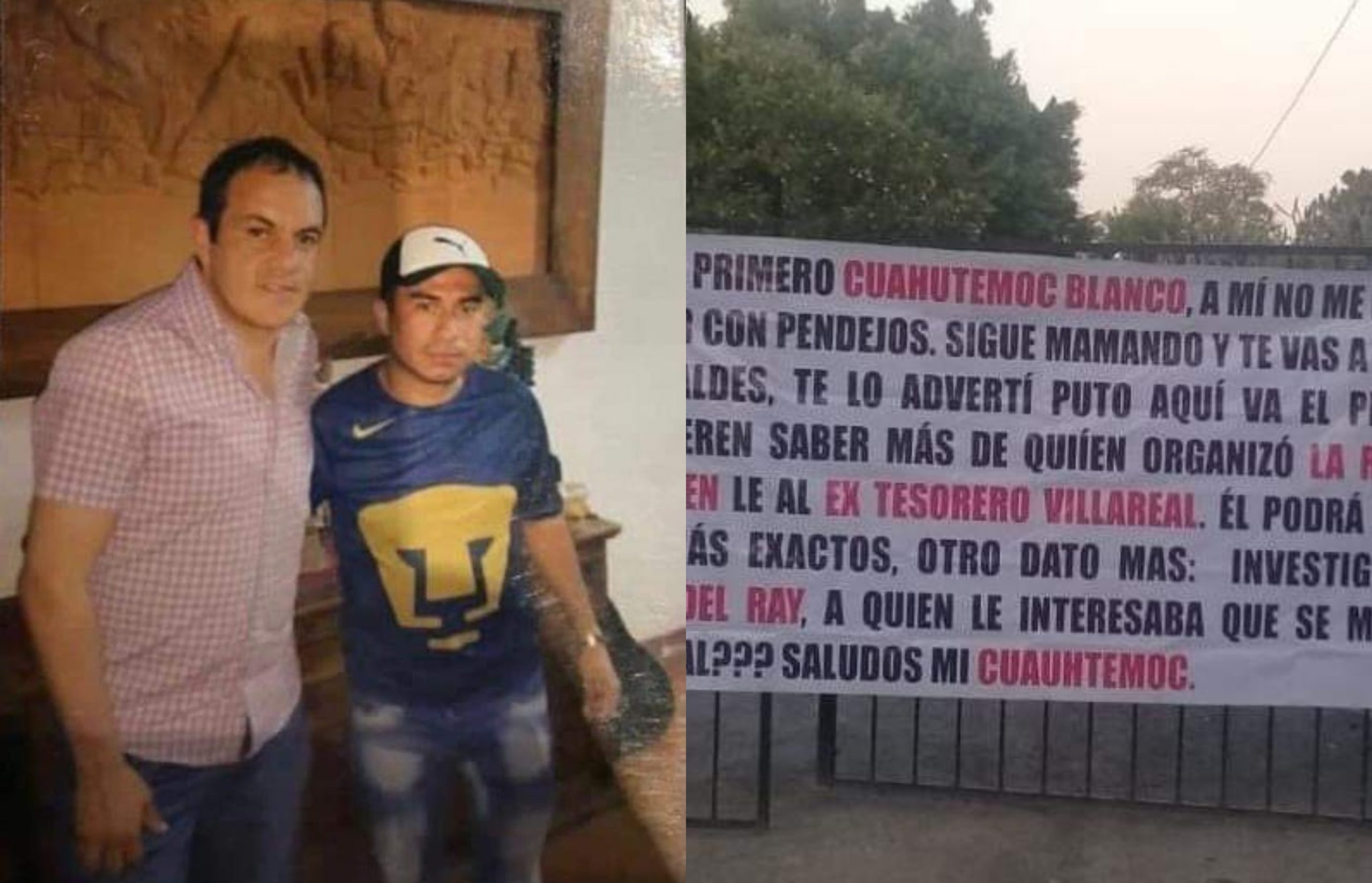 Grupo criminal amenaza a Cuauhtémoc Blanco