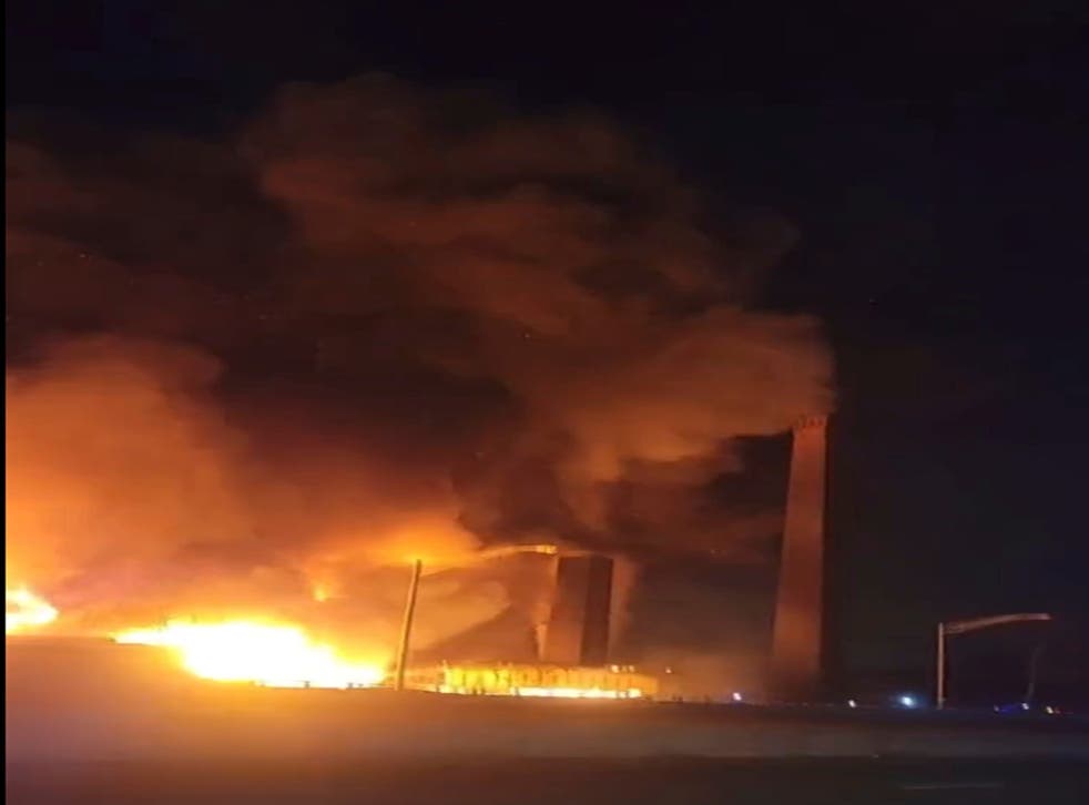 Incendio en planta química de Nueva Jersey