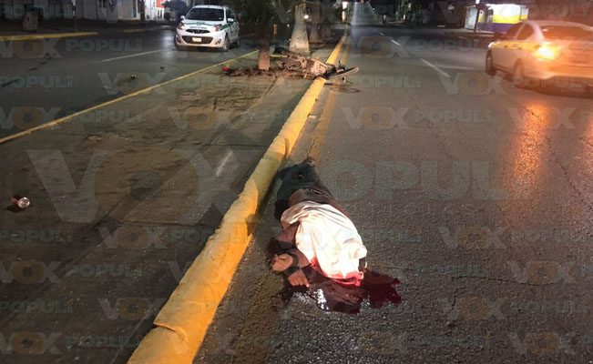 Motociclista muere en choque en Altamira