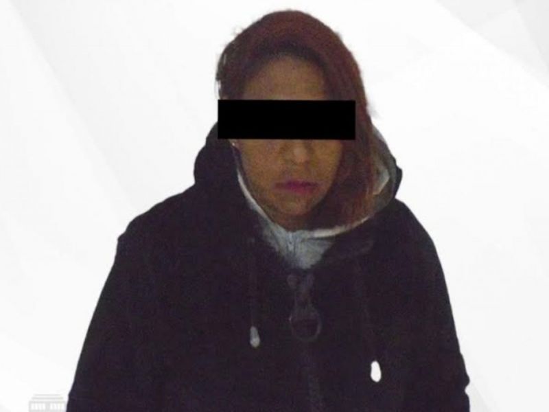 Mujer detenida por presunto robo de vías férreas en Hidalgo