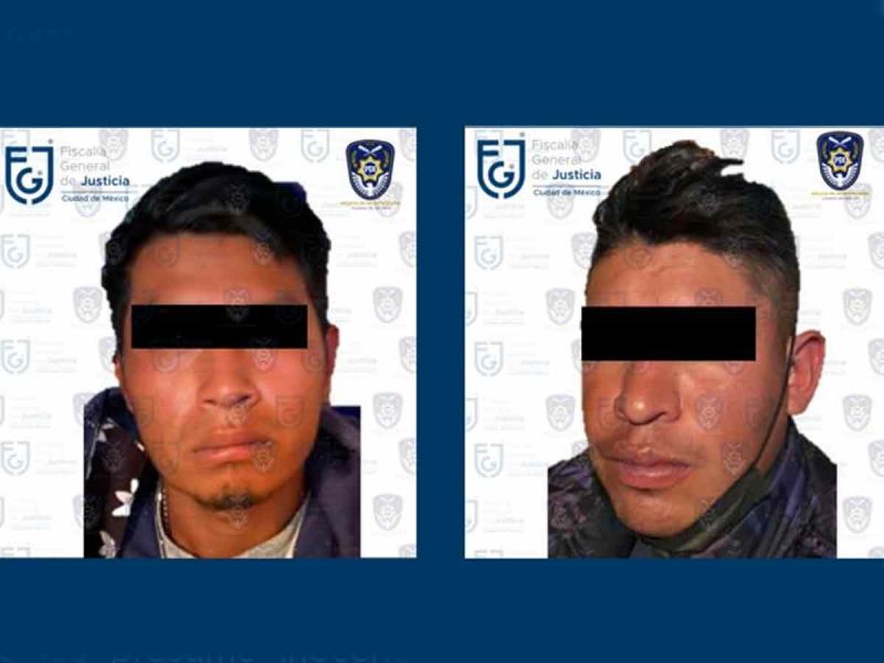 Narcomenudistas detenidos en Tlalpan