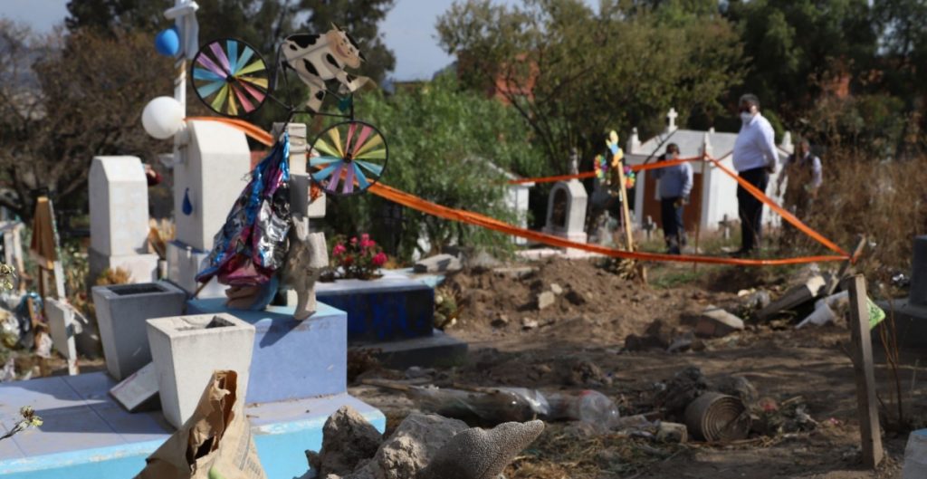 Panteón de la CDMX del que se exhumó al bebé hallado en Puebla