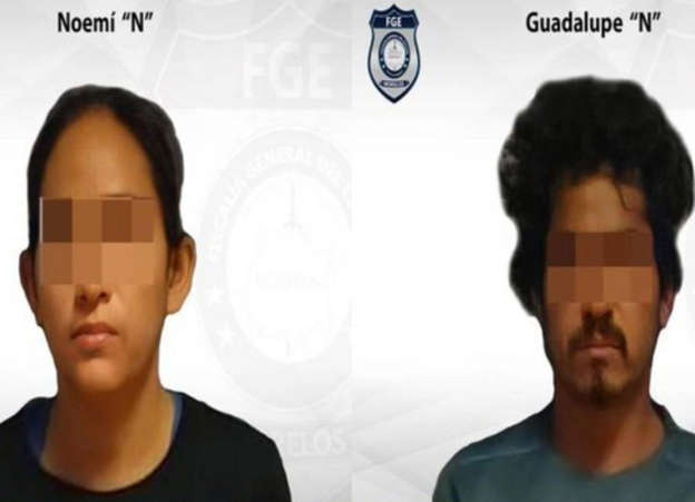Pareja acusada por el homicidio de un bebé en Morelos