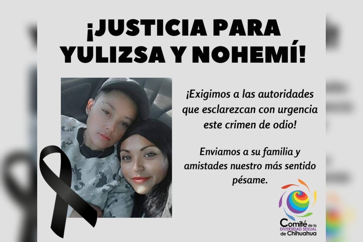 Pareja de mujeres lesbianas asesinadas en Ciudad Juárez, Chihuahua