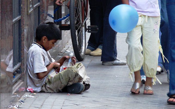 Pobreza infantil en México