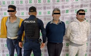 Presuntos miembros de La Unión Tepito