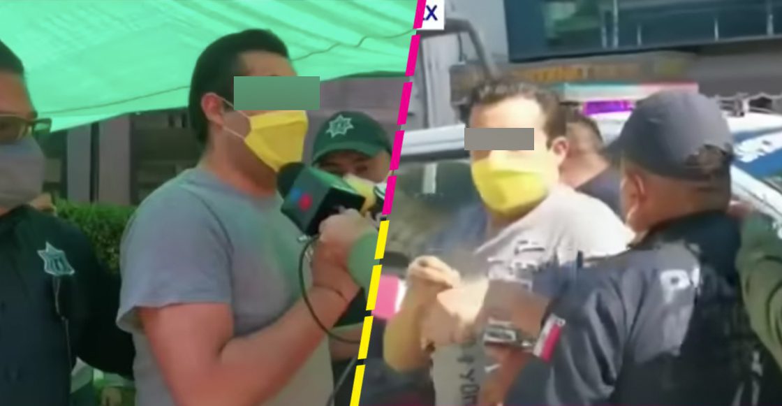 Primer detenido en Ecatepec por no usar cubrebocas