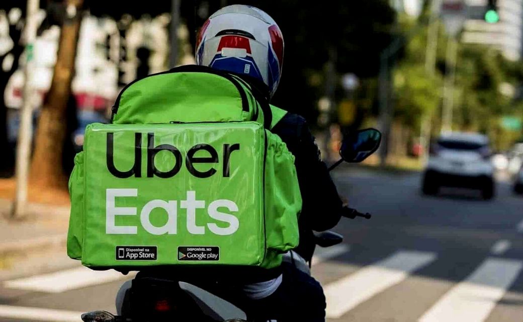 Repartidor de Uber Eats