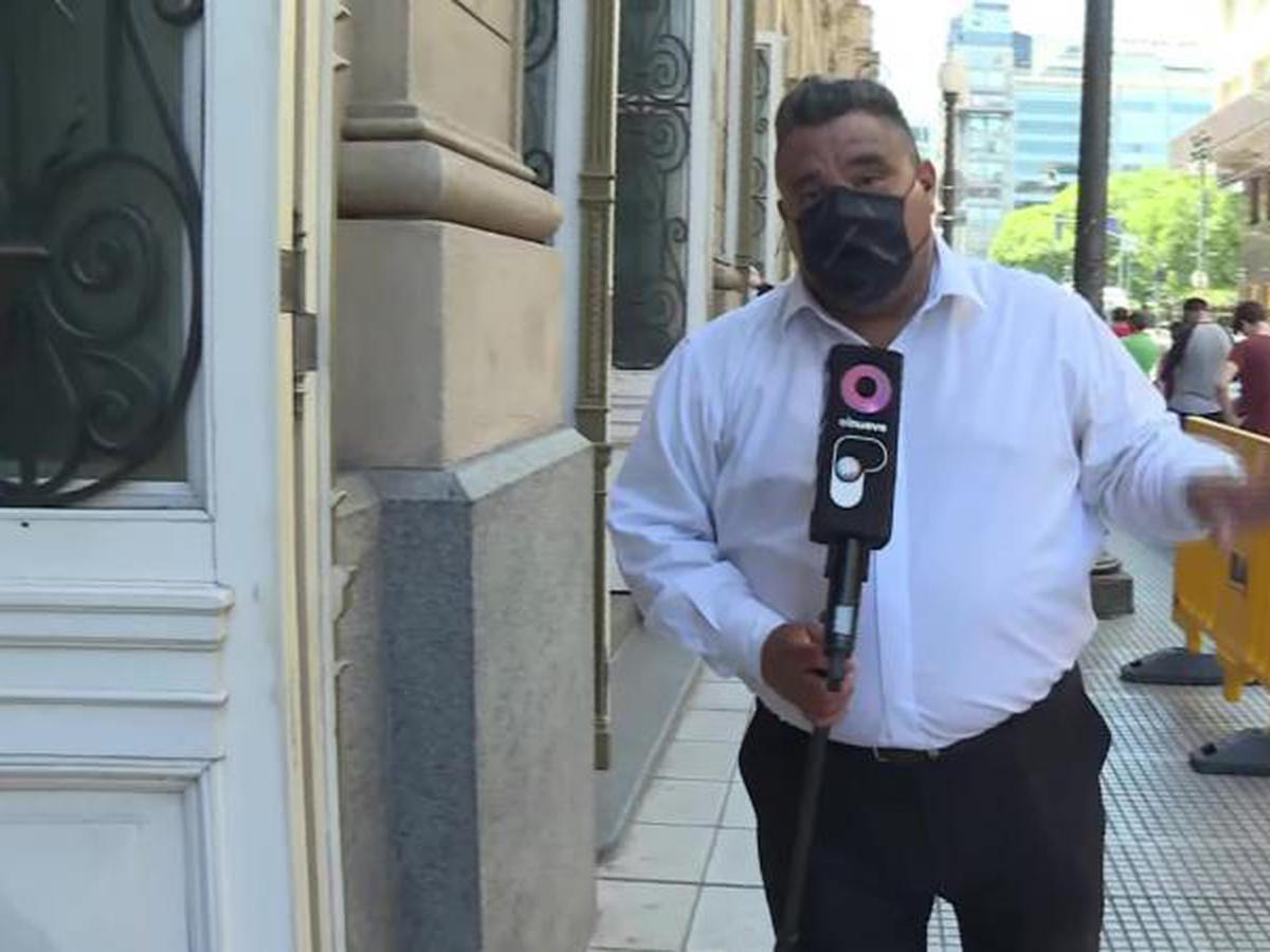 Reportero se desmaya en vivo