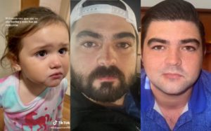 Niña llora tras ver a su padre por primera vez sin barba; #VIDEO se vuelve viral