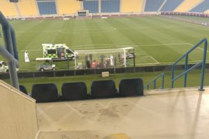 Futbolista sufre infarto en pleno partido de Superliga de Qatar #VIDEO