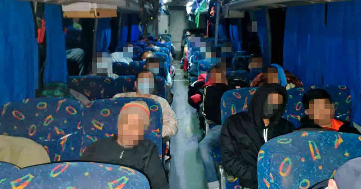 374 migrantes asegurados en Veracruz por el INM