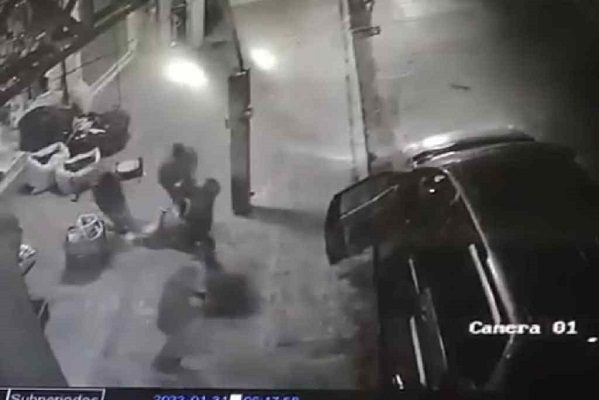 Captan en #VIDEO presunto secuestro de mujer en Veracruz