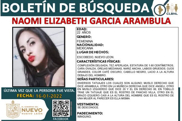 Identifican a pareja de jóvenes en fosa clandestina con 10 cuerpos, en NL