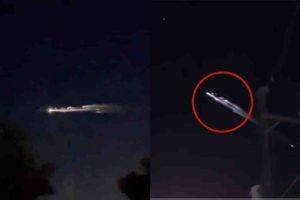 Norteños confunden cohete de SpaceX con caída de meteorito #VIDEOS