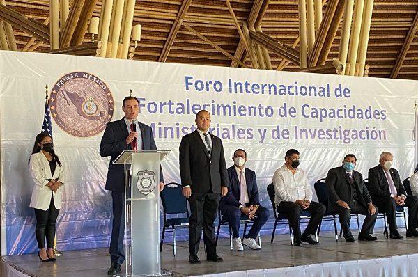 Expertos internacionales capacitan a Fiscalía de Morelos sobre investigación criminal